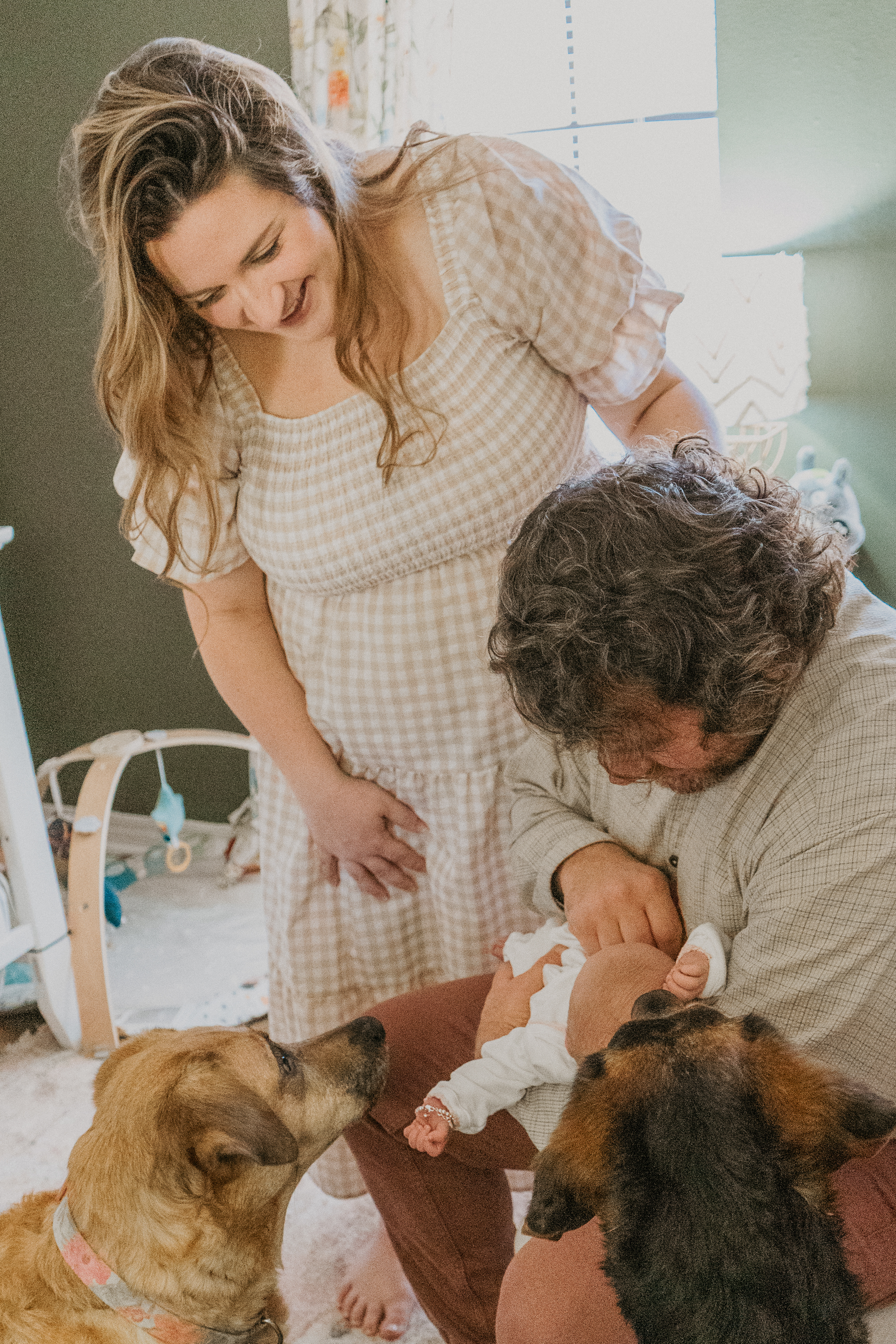 In-home newborn session
